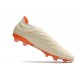 Adidas Copa Pure+ FG Cleats Off White Team Solar Orange