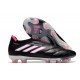Adidas Copa Pure+ FG Cleats Core Black Zero Met Team Shock Pink