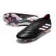 Adidas Copa Pure+ FG Cleats Core Black Zero Met Team Shock Pink
