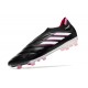 Adidas Copa Pure+ FG Cleats Core Black Zero Met Team Shock Pink