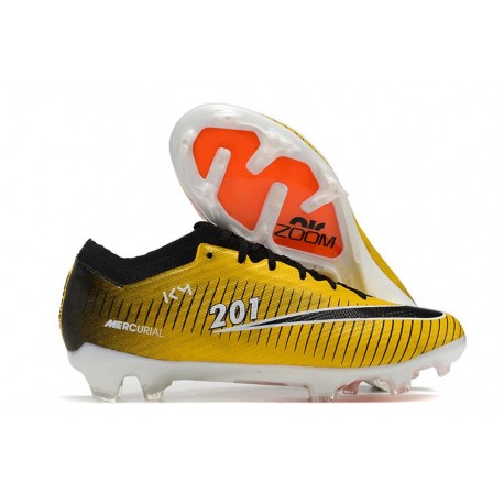 Nike Air Zoom Mercurial Vapor 15 Elite FG Yellow Black