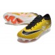 Nike Air Zoom Mercurial Vapor 15 Elite FG Yellow Black