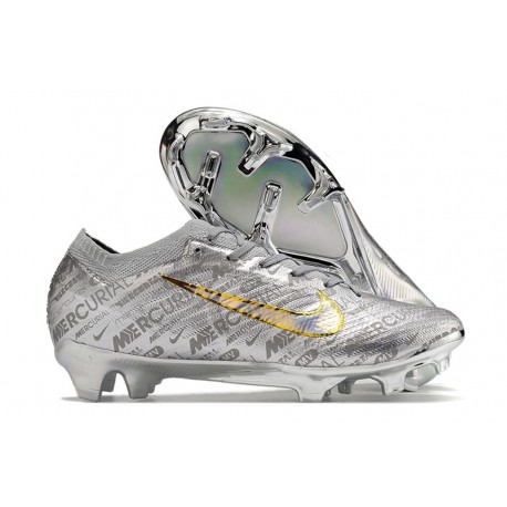 Nike Air Zoom Mercurial Vapor 15 Elite XXV FG Silver