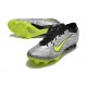 Nike Air Zoom Mercurial Vapor 15 Elite XXV FG Metallic Silver Volt Black