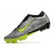 Nike Air Zoom Mercurial Vapor 15 Elite XXV FG Metallic Silver Volt Black