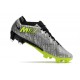 Nike Air Zoom Mercurial Vapor 15 Elite XXV FG Metallic Silver Volt Black