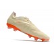 Adidas Copa Pure.1 FG Firm Ground Boot Off White Team Solar Orange