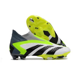 adidas Predator Accuracy+ FG White Black Green