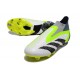 adidas Predator Accuracy+ FG White Black Green