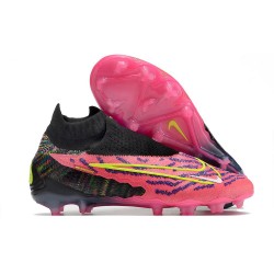 Nike Phantom GX Elite DF FG Link Pink Black Yellow