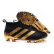 New 2016 Paul Pogba adidas ACE 16+ Purecontrol FG Soccer Cleats Black Golden