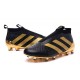 New 2016 Paul Pogba adidas ACE 16+ Purecontrol FG Soccer Cleats Black Golden