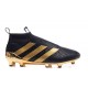 New 2016 Paul Pogba adidas ACE 16+ Purecontrol FG Soccer Cleats Black Golden
