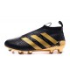 New 2016 Paul Pogba adidas ACE 16+ Purecontrol FG Soccer Cleats Black Golden
