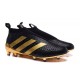 New 2016 Paul Pogba adidas ACE 16+ Purecontrol FG Soccer Cleats Black Golden
