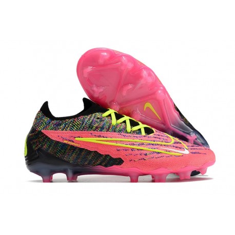 Nike Phantom GX Elite FG Gripknit Pink Black Yellow