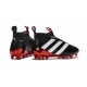 New 2016 Men's adidas ACE 16+ Purecontrol FG Soccer Cleats Black White Red