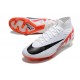 Nike Zoom Mercurial Superfly 9 Elite FG White Bright Crimson Black