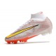 Nike Air Zoom Mercurial Superfly IX Elite FG White Gold