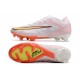 Nike Air Zoom Mercurial Vapor 15 Elite FG White Yellow Orange