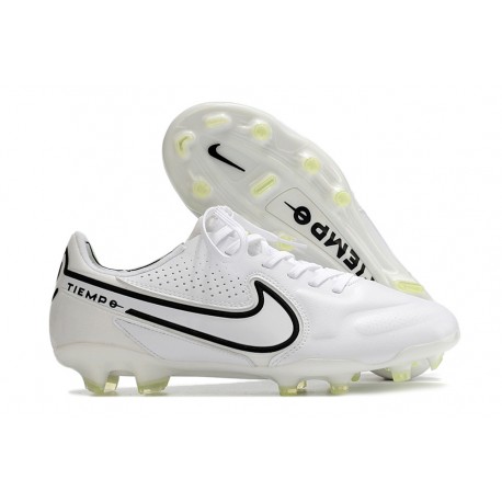 New Nike Tiempo Legend IX Elite FG White Black