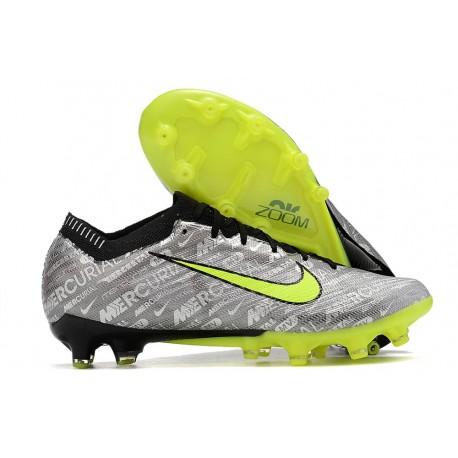 Nike Air Zoom Mercurial Vapor 15 Elite AG Gray Yellow