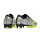 Nike Air Zoom Mercurial Vapor 15 Elite AG Gray Yellow