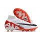 Nike Zoom Mercurial Superfly IX Elite AG White Bright Crimson Black