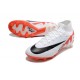Nike Zoom Mercurial Superfly IX Elite AG White Bright Crimson Black