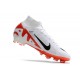 Nike Zoom Mercurial Superfly IX Elite AG White Bright Crimson Black