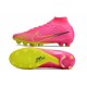 Nike Zoom Mercurial Superfly IX Elite AG Pink Yellow