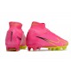 Nike Zoom Mercurial Superfly IX Elite AG Pink Yellow