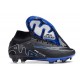 Nike Zoom Mercurial Superfly IX Elite AG Black Chrome Hyper Royal