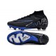 Nike Zoom Mercurial Superfly IX Elite AG Black Chrome Hyper Royal