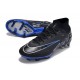 Nike Zoom Mercurial Superfly IX Elite AG Black Chrome Hyper Royal