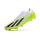adidas X Crazyfast .1 Laceless FG Core Black Team Solar Yellow 2 Grey Five