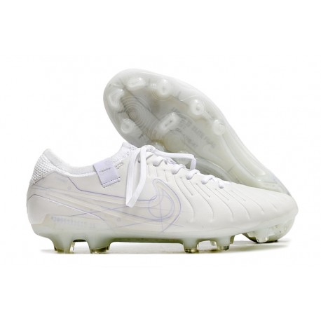 Nike Tiempo Legend 10 Elite FG Shoes Prototype SE White
