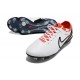 Nike Tiempo Legend 10 Elite FG Shoes White Black Bright Crimson
