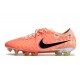 Nike Tiempo Legend 10 Elite FG Shoes NU Guava Ice Black Total Orange