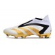 adidas Predator Accuracy+ FG New Boots White Gold Black