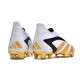 adidas Predator Accuracy+ FG New Boots White Gold Black