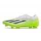 Adidas X Crazyfast .1 FG Boot Crazyrush - White Core Black Lucid Lemon
