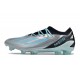 Adidas X Crazyfast .1 FG New Boot Silver Met Bliss Blue Core Black