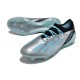 Adidas X Crazyfast .1 FG New Boot Silver Met Bliss Blue Core Black