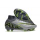 Nike Air Zoom Mercurial Superfly IX Elite FG Grey Black Green