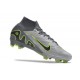 Nike Air Zoom Mercurial Superfly IX Elite FG Grey Black Green