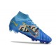 Nike Air Zoom Mercurial Superfly IX Elite FG X Mbappe Baltic Blue White