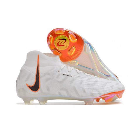Nike Phantom Luna Elite NU FG White Black Total Orange