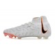 Nike Phantom Luna Elite NU FG White Black Total Orange