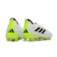 Adidas Copa Pure+ FG Cleats White Core Black Lucid Lemon
